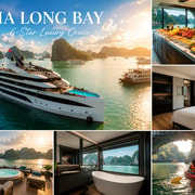 Hanoi/Ninh Binh: 2–3 Day 6 Star Lan Ha Cruise| Private Cabin Hanoi/Ninh Binh: 2–3 Day 6 Star Lan Ha Cruise| Private Cabin