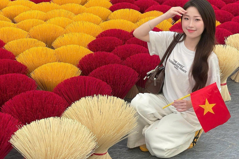Hanoi: Incense Village & Conical Hat or Knife-Making Village Hanoi Incense Village, Conical Hat , NO LUNCH - SMALL GROUP