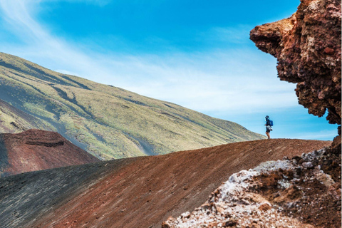 Excursão multilíngue ao Monte Etna e Taormina saindo de Palermo