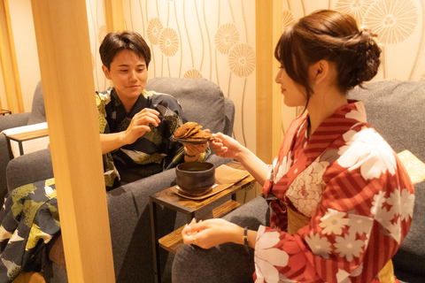 Tokyo: Asakusa Foot Bath with Matcha and Japanese Sweets