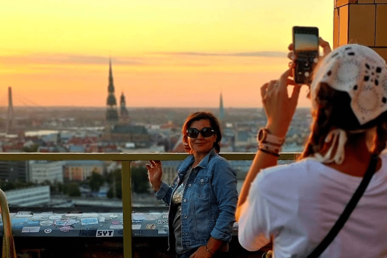 Riga: Vistas panorámicas y tour gastronómico por el Mercado Central