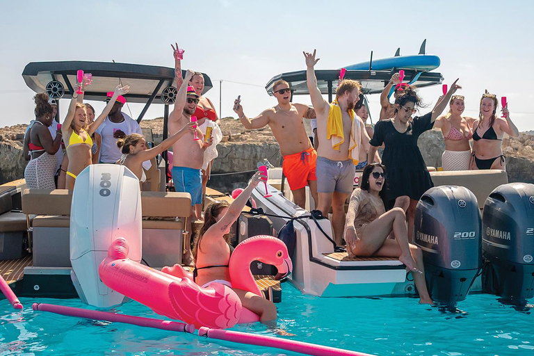Ayia Napa/Protaras: YachtOn Floating Festival with Open Bar Entire Private Yacht for Floating Festival (max. 11 people)