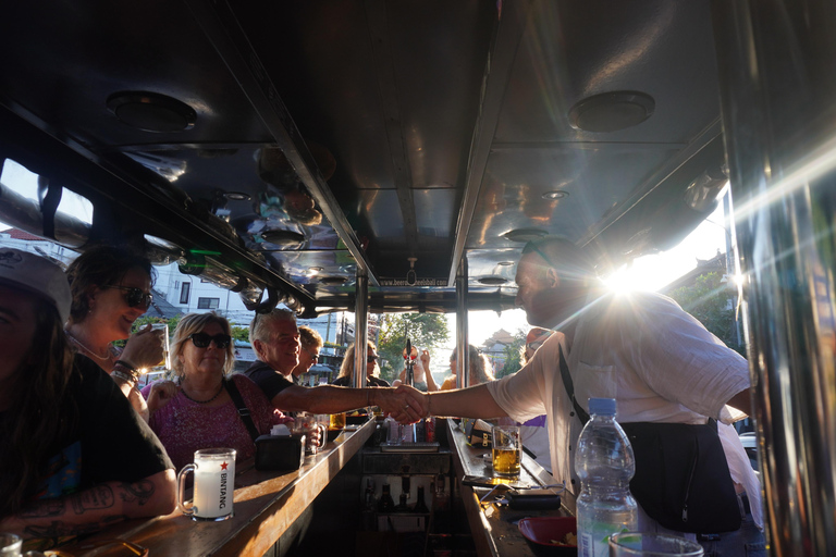 Bali: 2-Hour Beer Bus Party in Kuta & Legian Happy Hour Beer