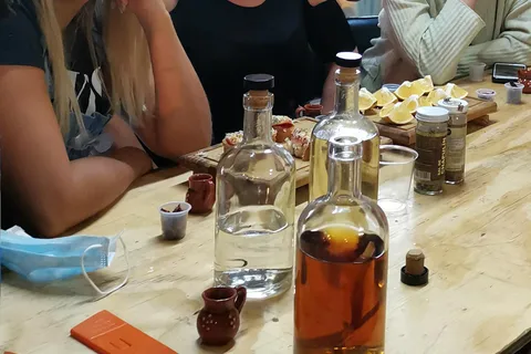 Mexico City: Mezcal & Pulque Tasting at Exotic Market Stall