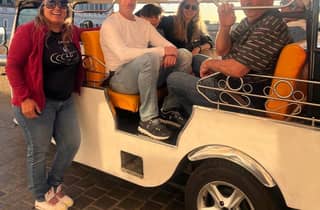 Stadtrundfahrt durch Madrid im TUK-TUK-Van