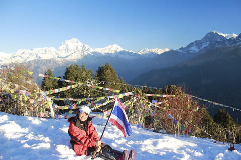 Depuis Pokhara Court : 1 nuit 2 jours Ghorepani Poon Hill Trek