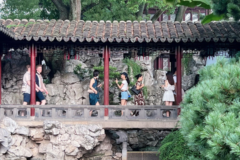 4 timmars Shanghai Tour Tai Chi och Yu Garden