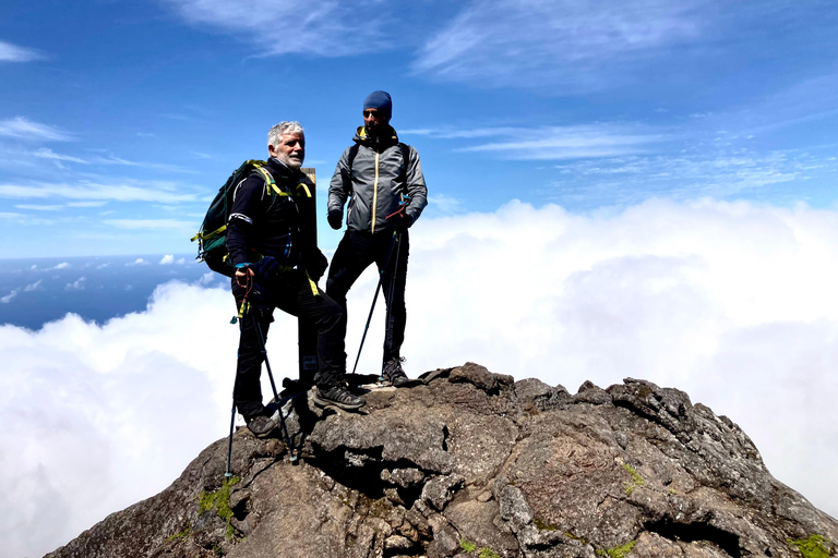 Ön Pico: Bestig Mount Pico, det högsta berget i Portugal