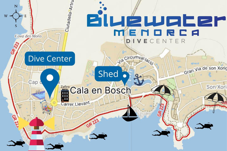 Minorque : baptême de plongée dans des eaux cristallines avec photosMinorque : Essayez la plongée sous-marine à Cala&#039;n Bosch