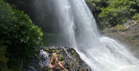 Mauritius Natirel: Tamarind Falls Adventure Hike