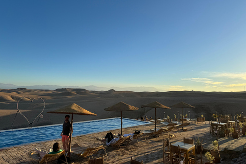 Marrakech: Fuga nel deserto di Agafay con piscina e pranzo