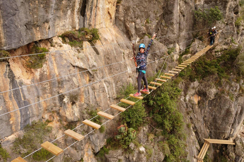 Marxuquera: La Falconera Via FerrataMarxuquera: Falconera Via Ferrata