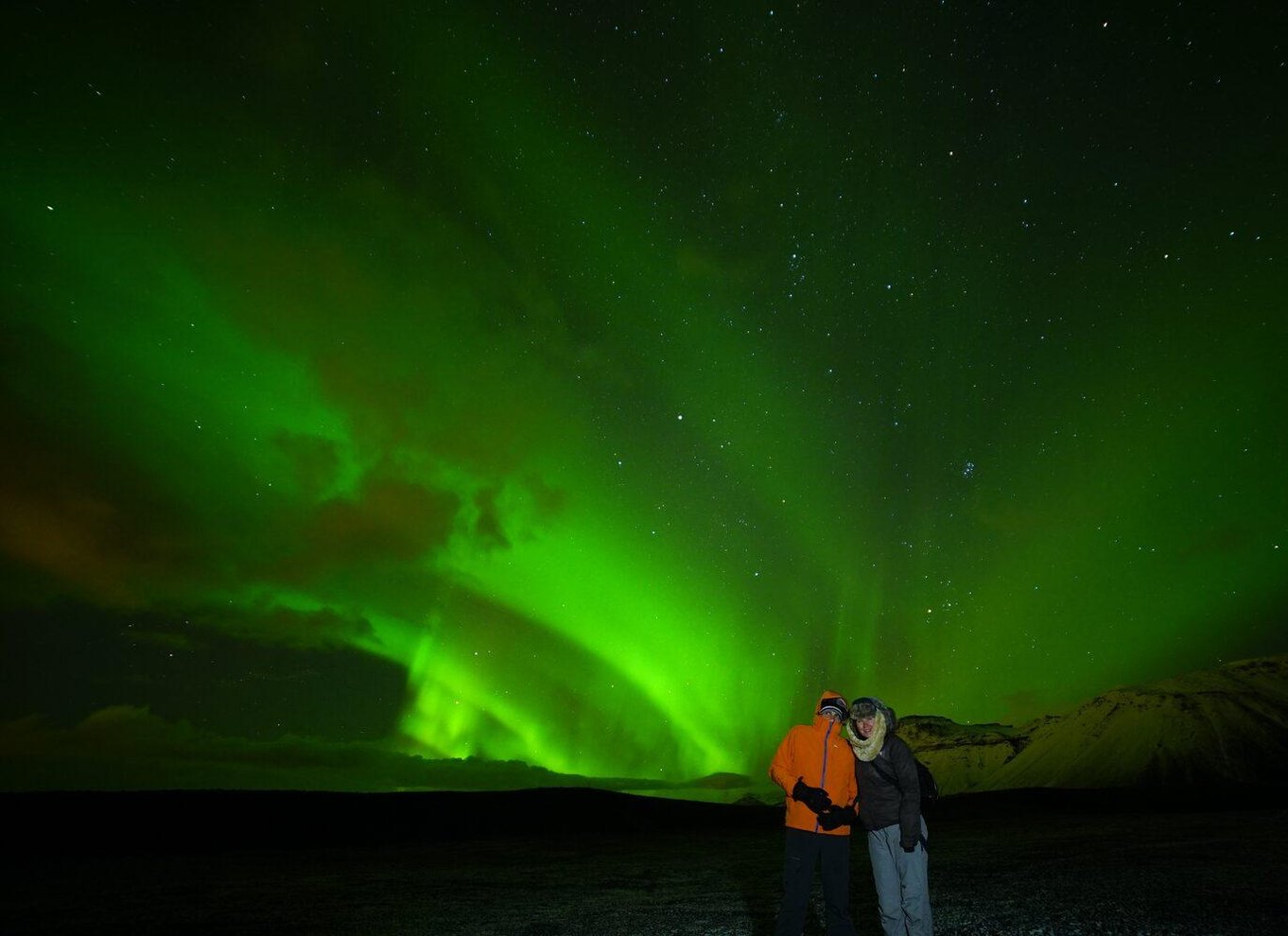 Vintertur med sydkyst, gletsjervandring og nordlys