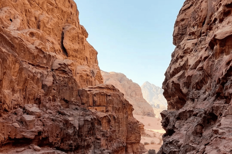 Deserto del Wadi Rum: Tour di un giorno in Jeep e pranzo tradizionale