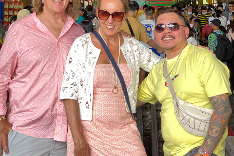 Bangkok: Iconic Floating Markets and Train Market Tour