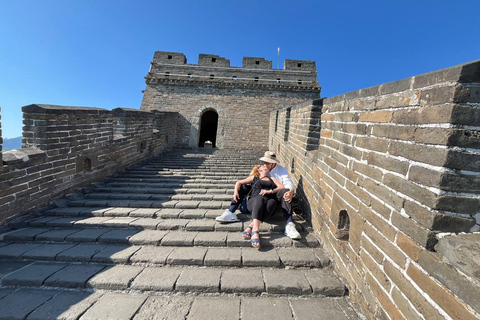 Beijing: Mutianyu Great Wall Chairlift Up & Toboggan Down Meet at Kempinski Hotel