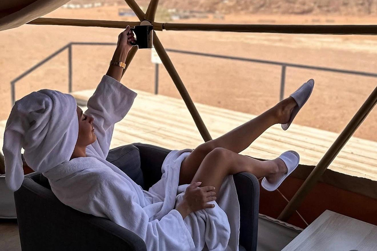 Amman: 2-Day VIP Wadi Rum Martian Tent & 4*4 & Petra Tour