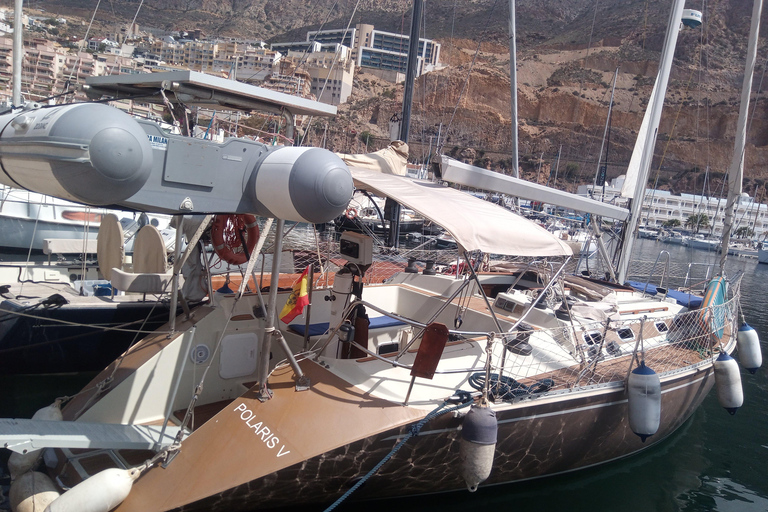Sailing tour at Roquetas and Almeria bay