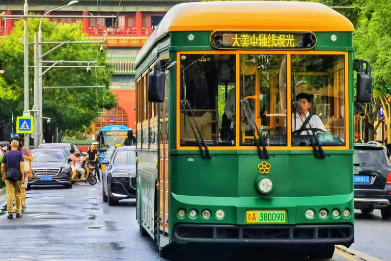 Beijing: Central Axis "Heritage Route" Bus Ticket（Qiqnmen）