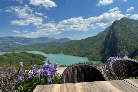 Tirana: Gamti Mountain Hike Afternoon And Bovilla Lake view