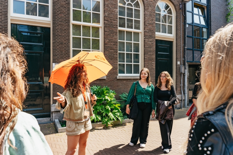 Amsterdam: Life of Anne Frank and World War II Walking Tour Group Tour in German