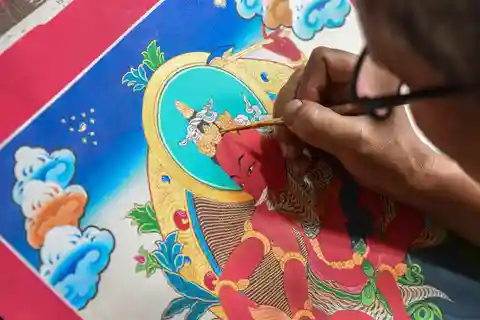 7-Day Thanka Masterclass Workshop in Kathmandu