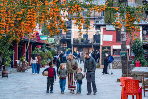 Kathmandu/Pokhara: Bandipur Cable Car and Village Tour