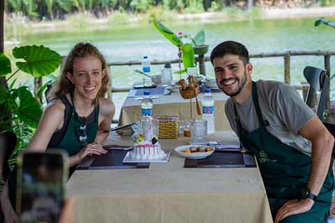 Hoi An: Cooking Class, Market Tour, Fishing & Basket Boating Private Culinary Journey