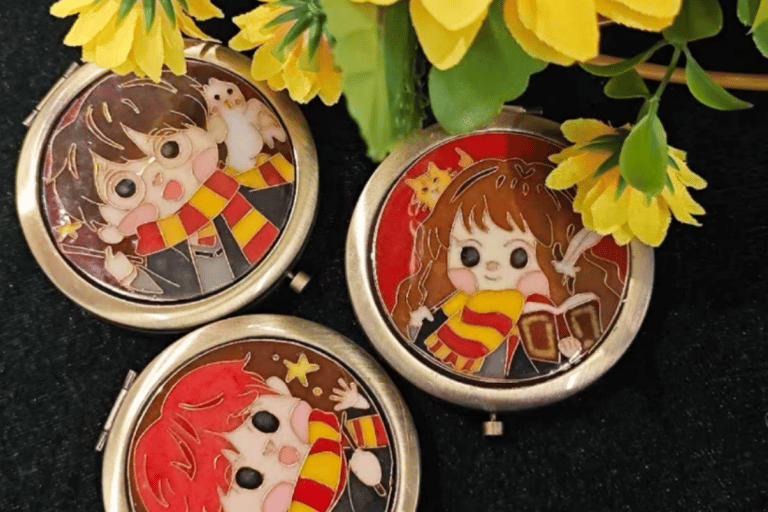 Guangzhou: Create Your Own Cloisonné Enamel Artwork Coaster or Bookmark