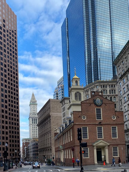 Boston: Freedom Trail sehr interessante Wecktour auf Französisch