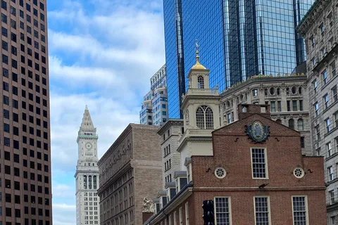 Excursão guiada a pé pelo Freedom Trail em francês