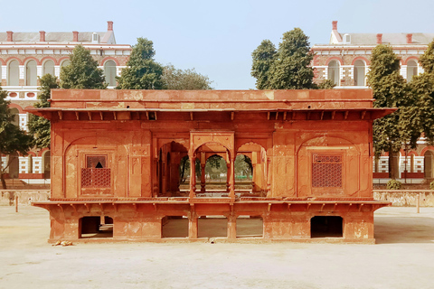 Spettacolo di luci e suoni del Forte Rosso con tour a piedi della Vecchia Delhi