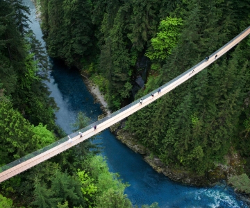 Vancouver : billet d'entrée au parc du pont suspendu de Capilano