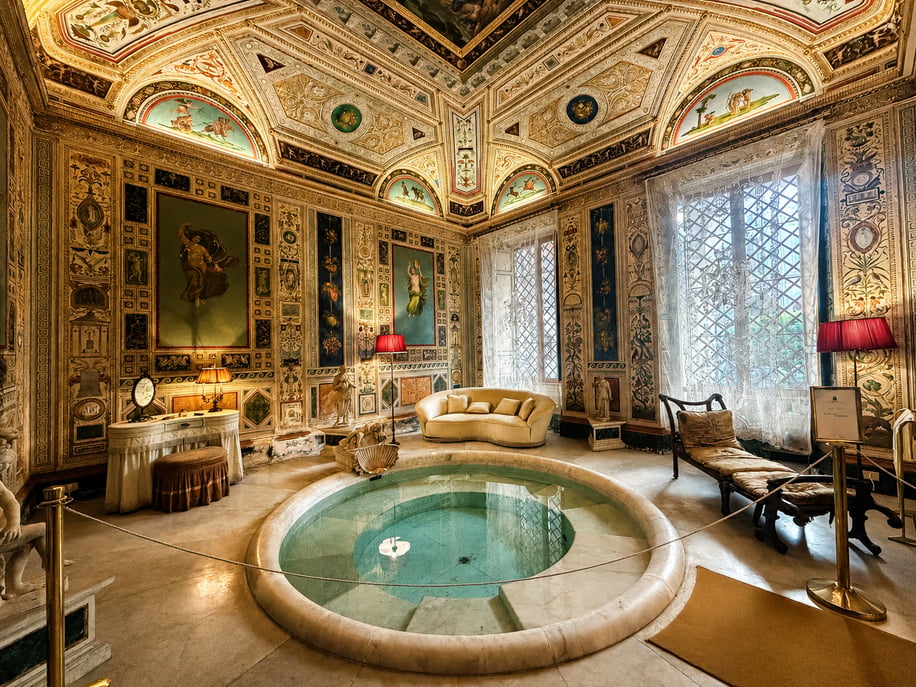 Doria Pamphilj: Dianabadezimmer & Geheimräume Doria Pamphilj: ...