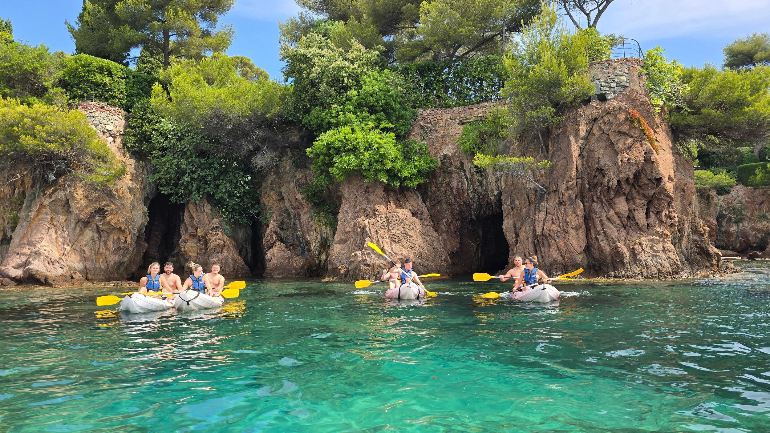 Rando Kayak Agay Geführte Besichtigung
