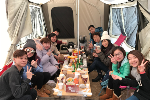 Desde Seúl: pesca en el hielo y cocina tradicional en ChuncheonDesde Seúl: pesca en hielo y cocina tradicional en Chuncheon