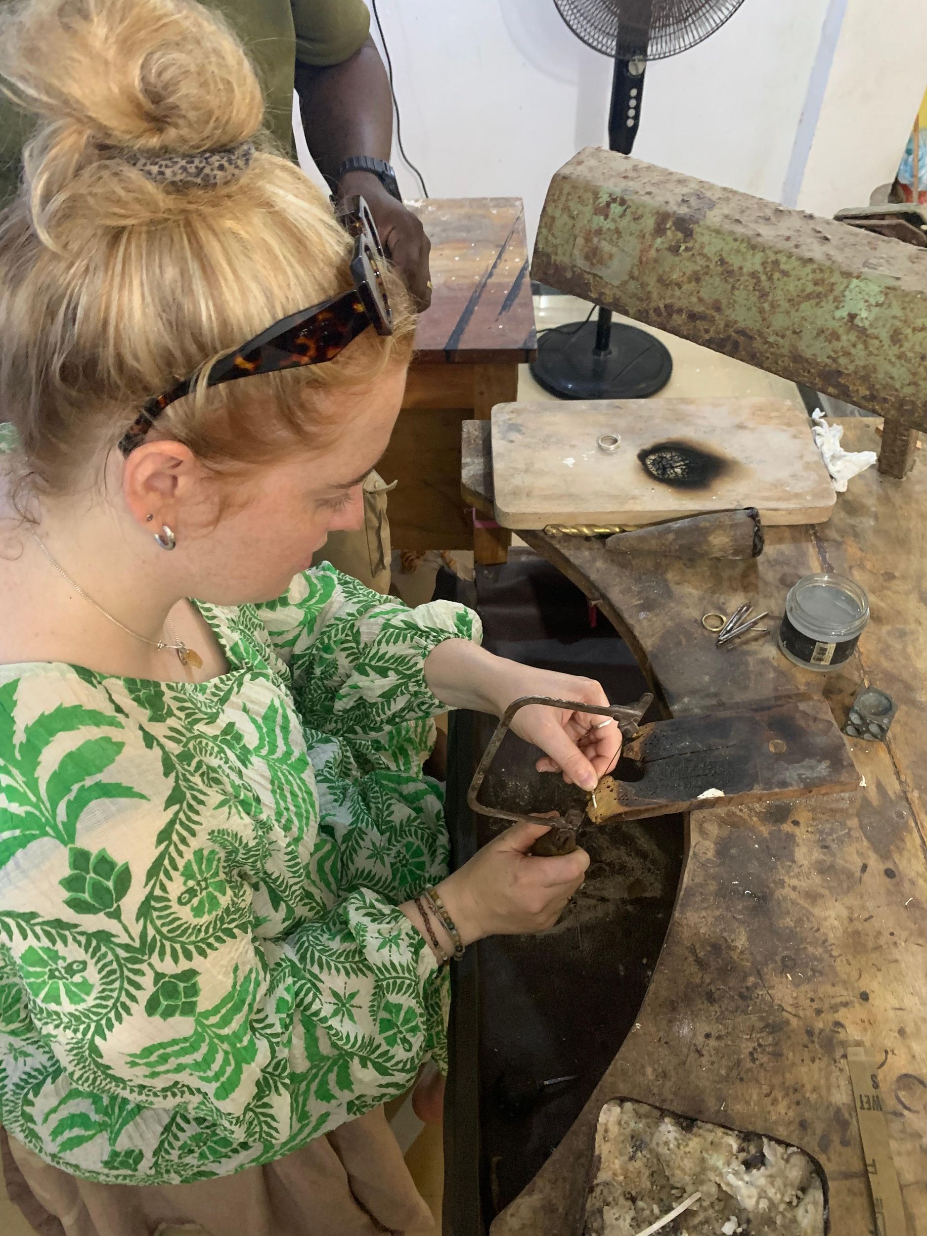 Galle: Traditionelle Schmuckwerkstatt