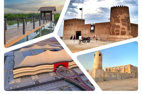Nord-Katar: Purple Island, Al Zubarah Fort & Mangroven Tour