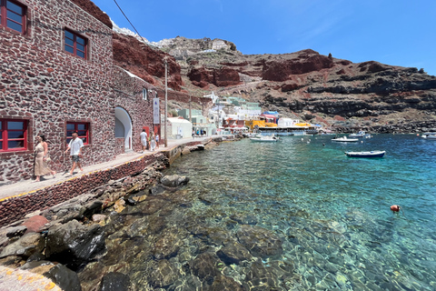 Från Chania: Heldagsutflykt till Santorini