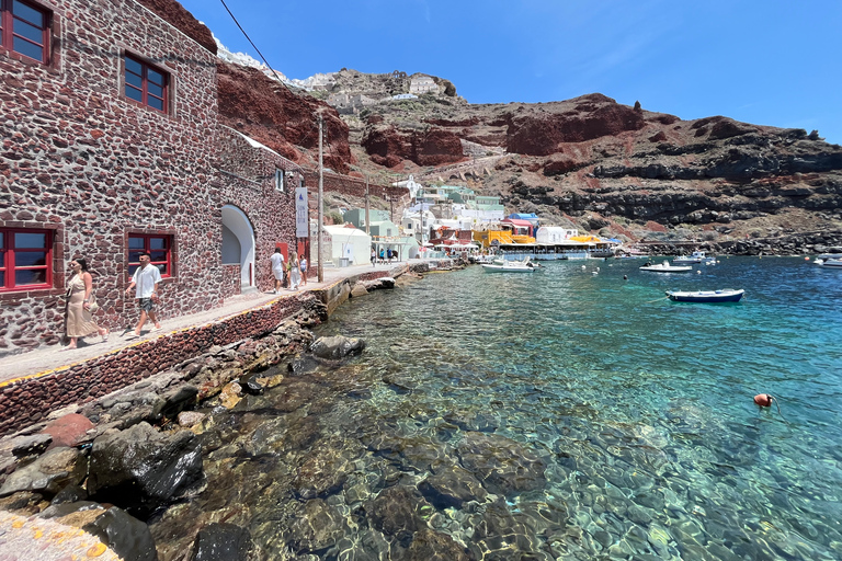 Från Chania: Heldagsutflykt till Santorini