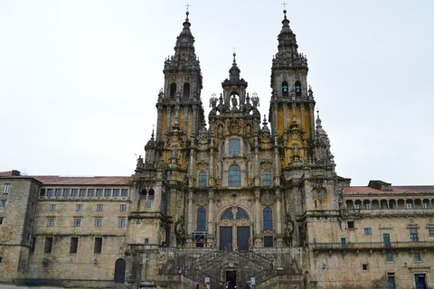 Oporto: Viaje a Santiago de Compostela en España