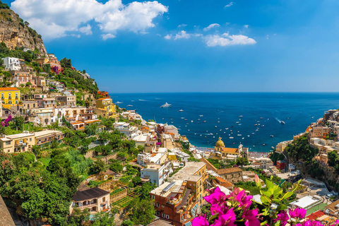 Desde Nápoles: Tour en barco por Sorrento, Positano y la Costa Amalfitana