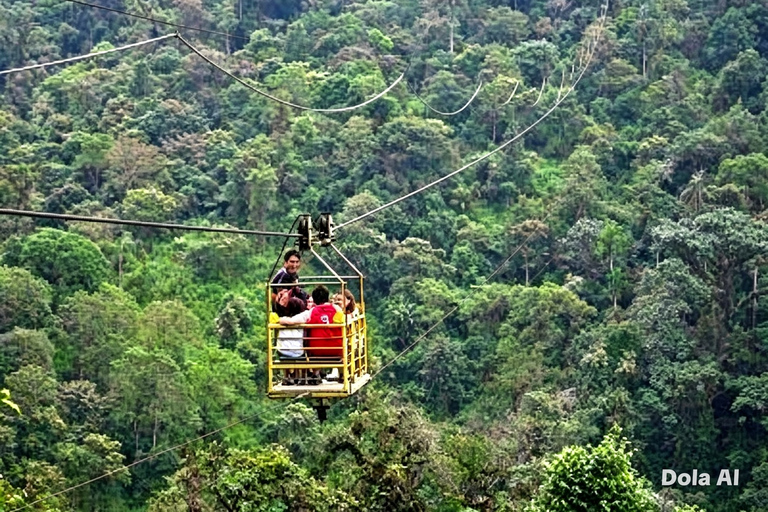 Quito: Mitad del Mundo and Mindo, birds, 7 waterfalls, cable car, butterfly farm