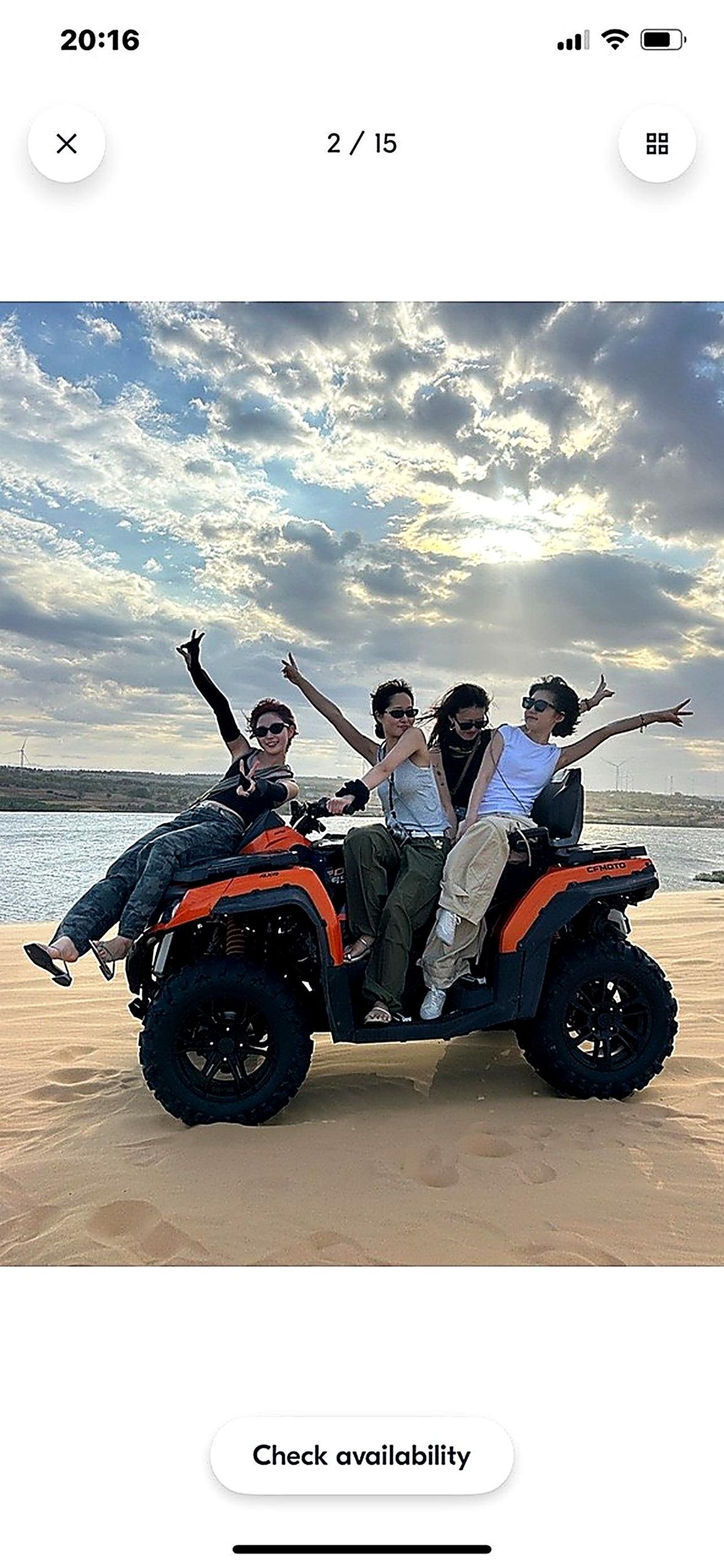 Mui Ne: Jeep-Tour durch die Sanddünen bei Sonnenauf- oder -untergang, optional mit Quad