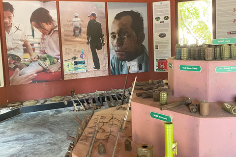 Siem Reap: Silk Farm, Killing Fields & War Museum by Tuk-Tuk Private Tour with Tuk-Tuk Driver