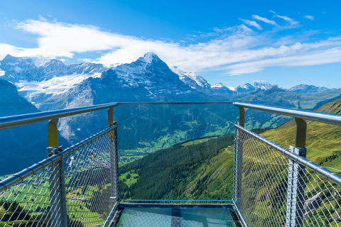 Viagem privada de 1 dia: Interlaken a Grindelwald &amp; Passeio nas falésias