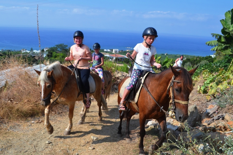 Depuis Antalya, Belek, Kundu : Randonnée à cheval avec transfert à l'hôtel