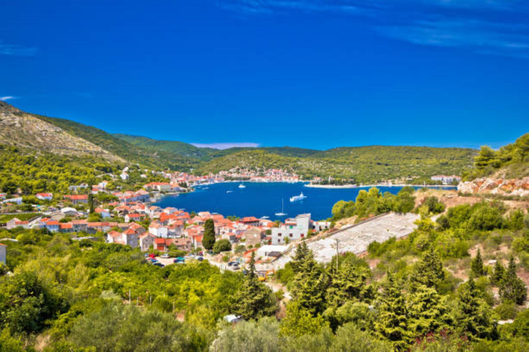 Split: Blue Cave, Green Cave & 5 Islands Boat Adventure Tour Split: Blue, Green Cave, 5 islands, Blue Lagoon, lunch - req