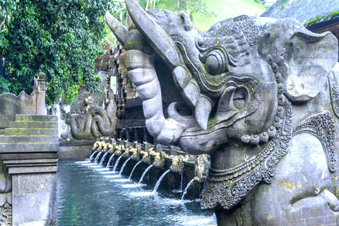 Ubud: ATV Quad Biking, Temple & Tibumana Waterfall Tour Tandem Ride ATV, Temple & Waterfall Tour