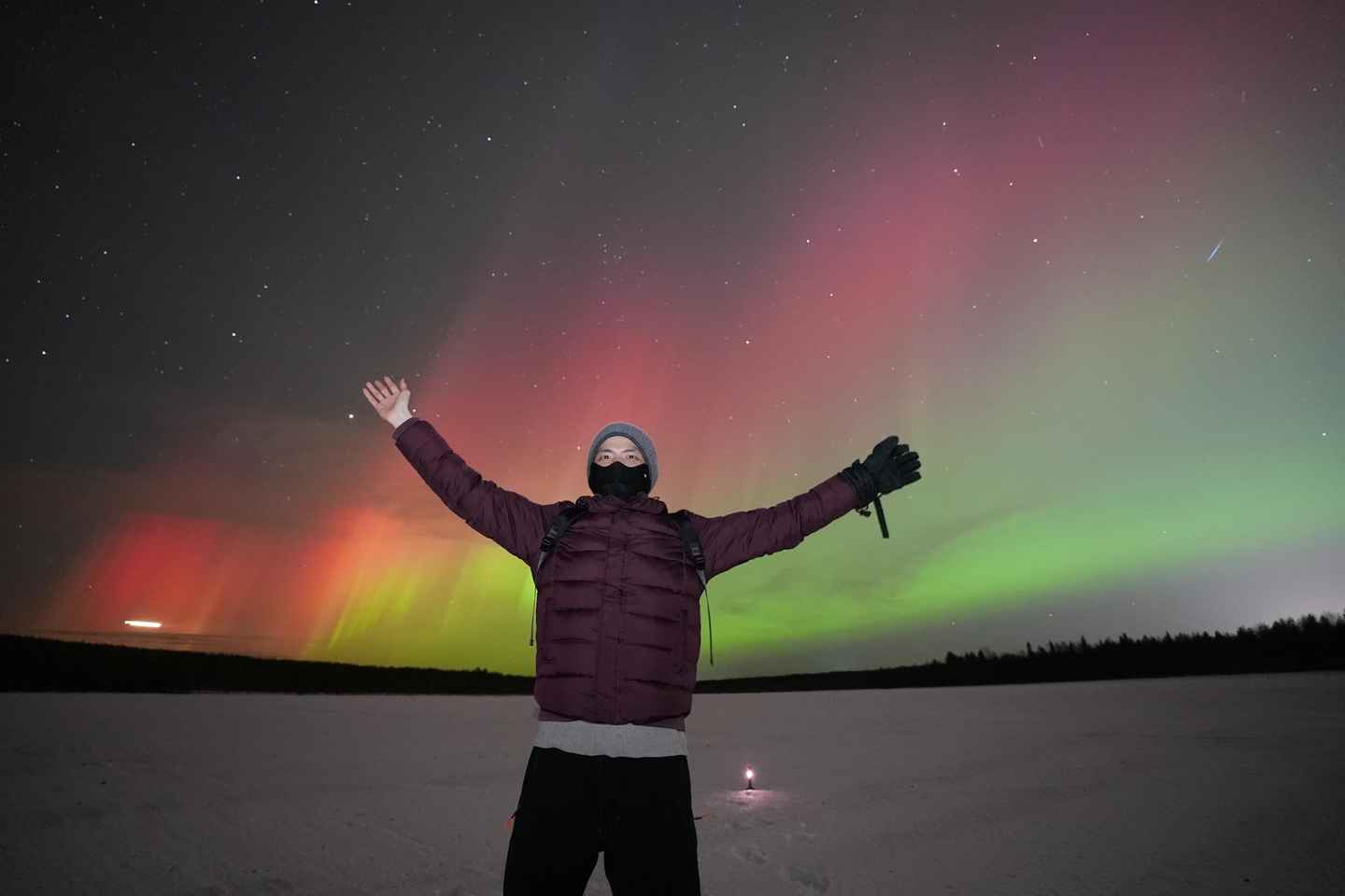Rovaniemi: Guaranteed Aurora Hunting Tour with Photos&Videos